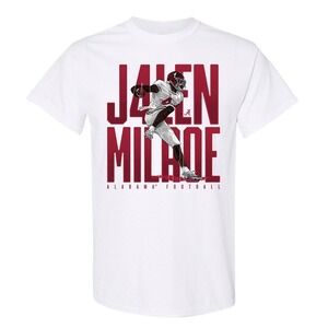 Alabama NCAA Football Jalen Milroe QB T-Shirt